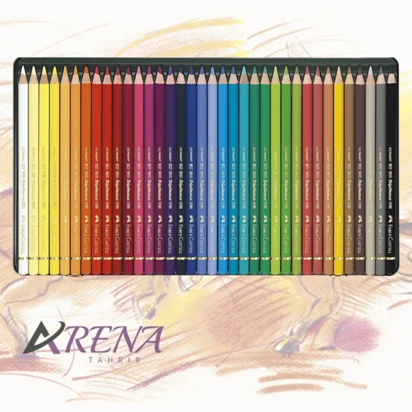 مداد رنگی 36 رنگ فابر کاستل مدل Polychromos