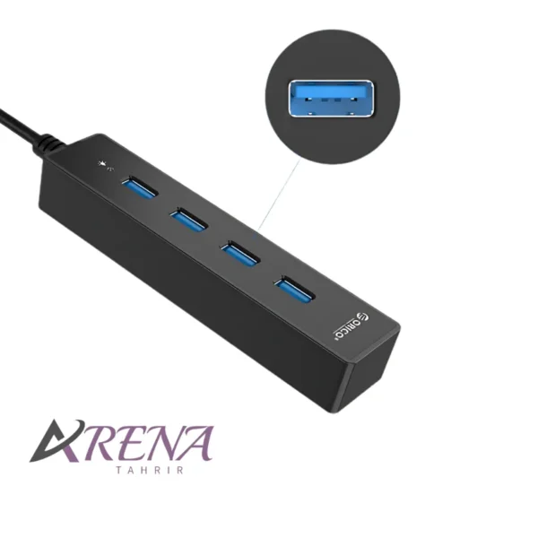 هاب USB 3.0 چهار پورت اوریکو مدل W8PH4-U3