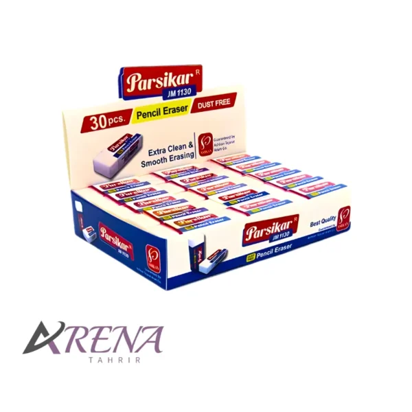 پاک کن پارسیکار سفید بسته 30 عددی