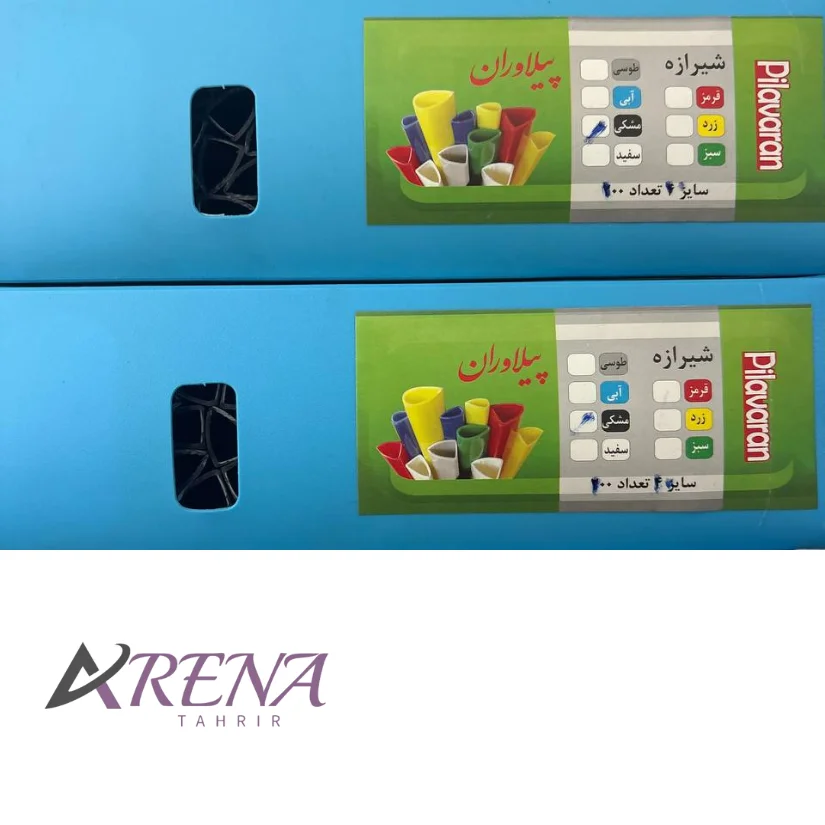 شیرازه نمره 10 سایز A4 پیلاوران بسته 100 عددی