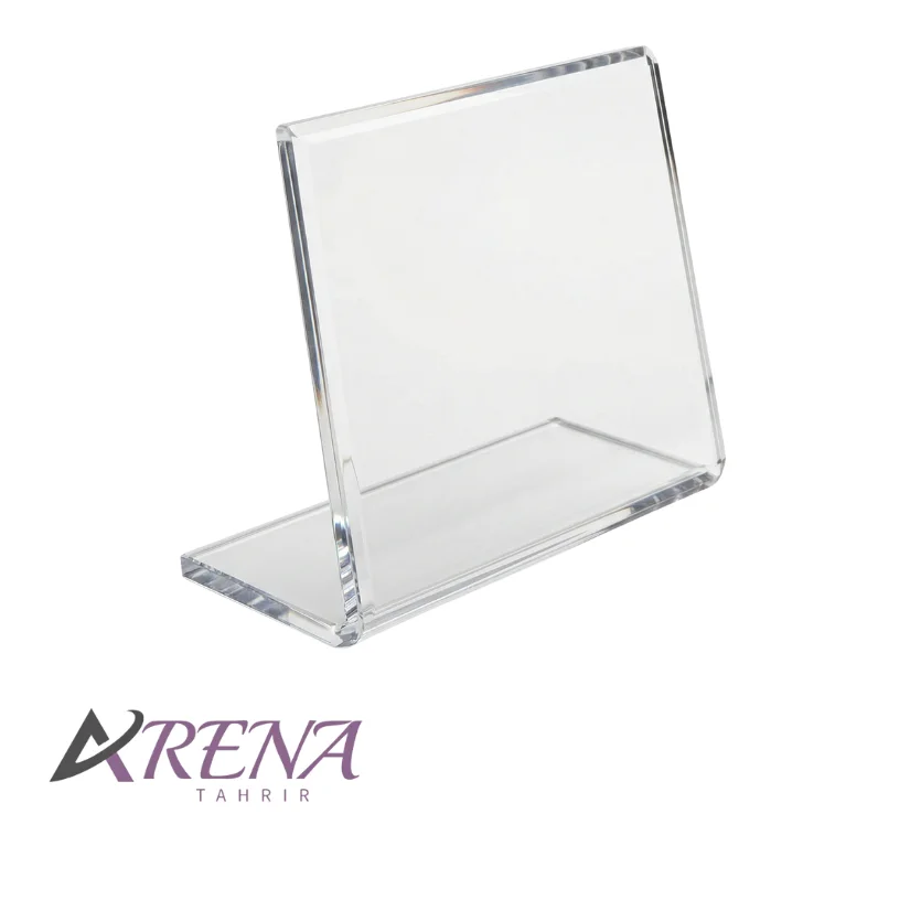 طلق عنوان رومیزی پلکسی 12 × 8