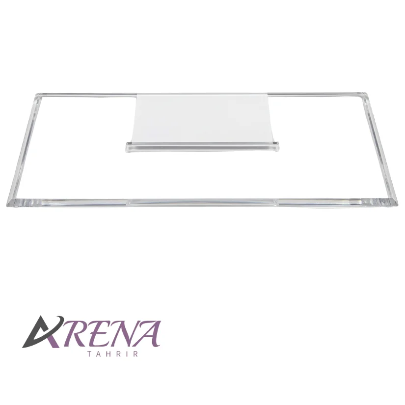 طلق عنوان رومیزی پلکسی 20 × 10