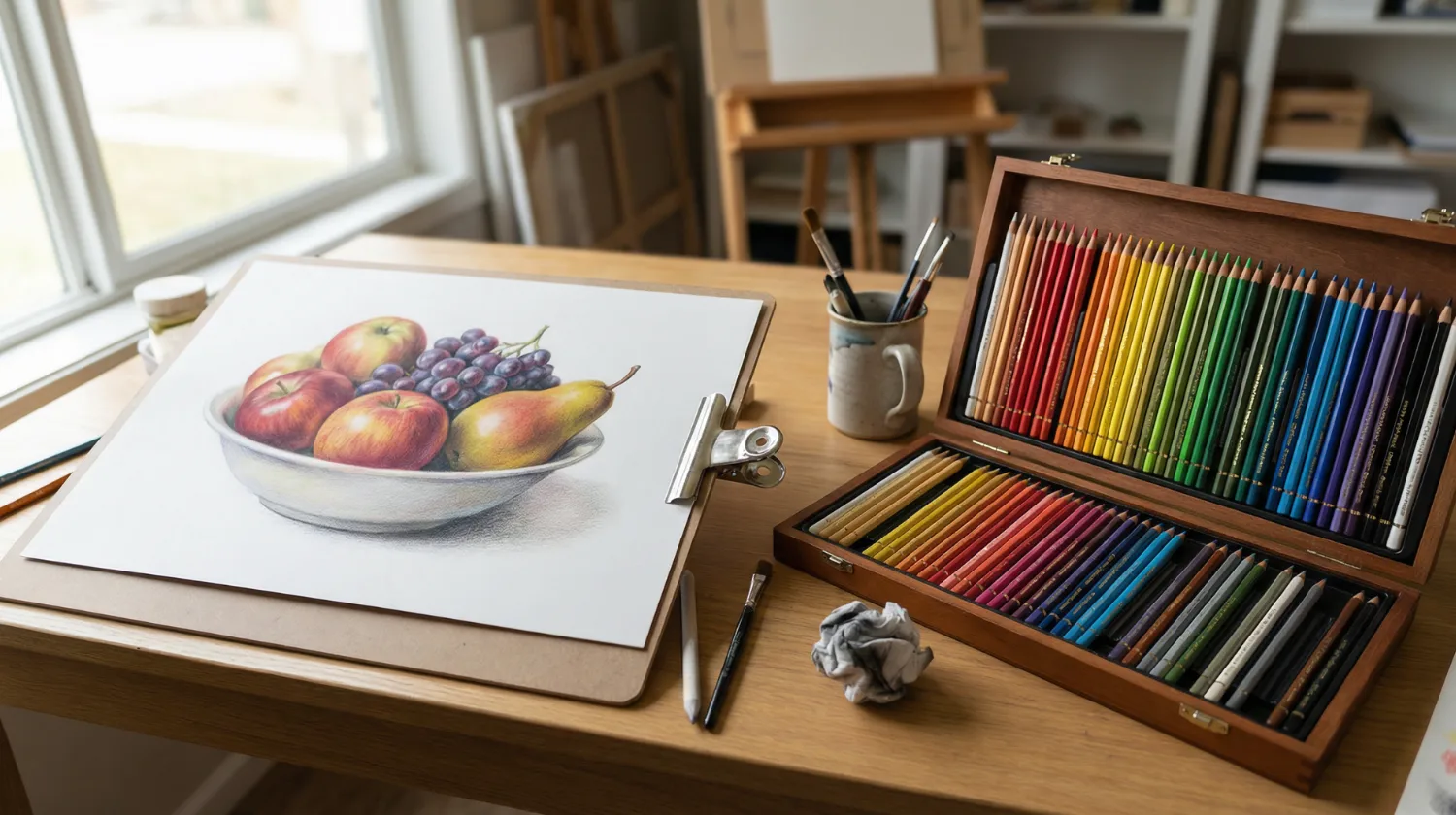 5 تکنیک ترکیب رنگ با مداد رنگی که نقاشی‌تان را واقعی‌تر می‌کند
