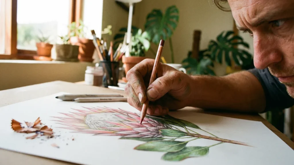 5 تکنیک ترکیب رنگ با مداد رنگی که نقاشی‌تان را واقعی‌تر می‌کند