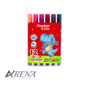 ماژیک رنگ آمیزی 12 رنگ پنتر