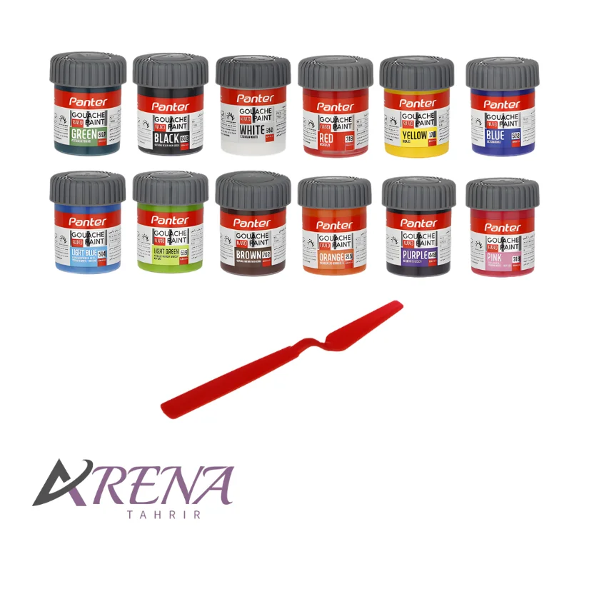 گواش 12 رنگ پنتر کد GP-711-12