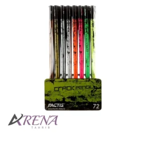 مداد مشکی فکتیس طرح ترک بسته 72 عددی