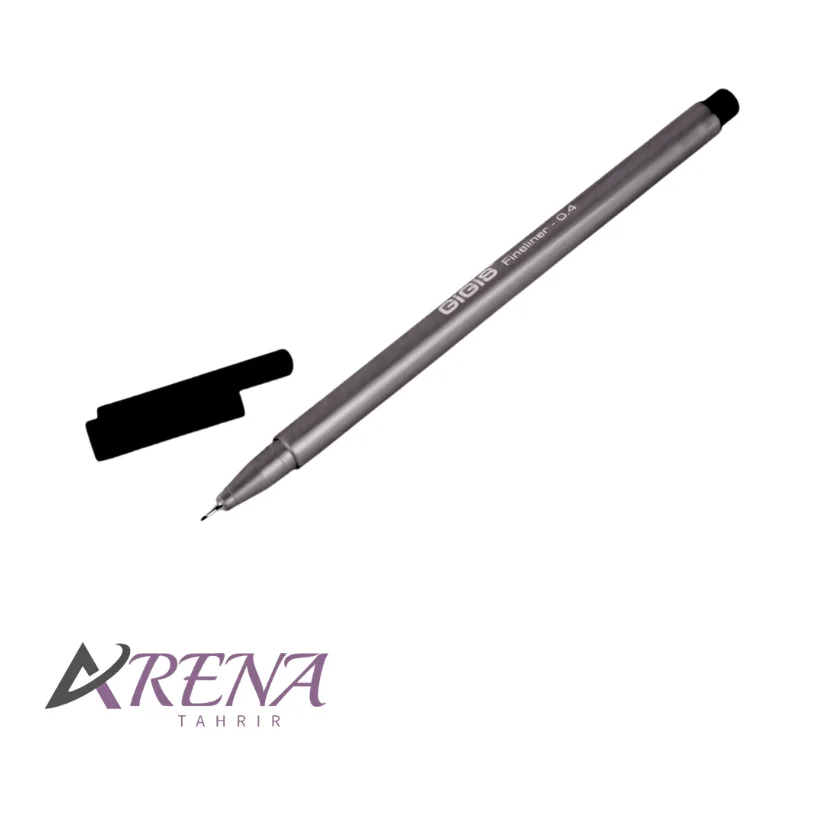 روان نویس نوک نمدی جیجیس بسته 12 عددی