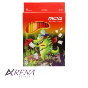 مداد رنگی 36 رنگ فکتیس جعبه مقوایی