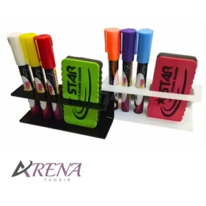 استند ماژیک و تخته پاک کن پلاستیکی