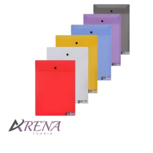 پوشه دکمه دار پاپکو ارکید مدل A4-117