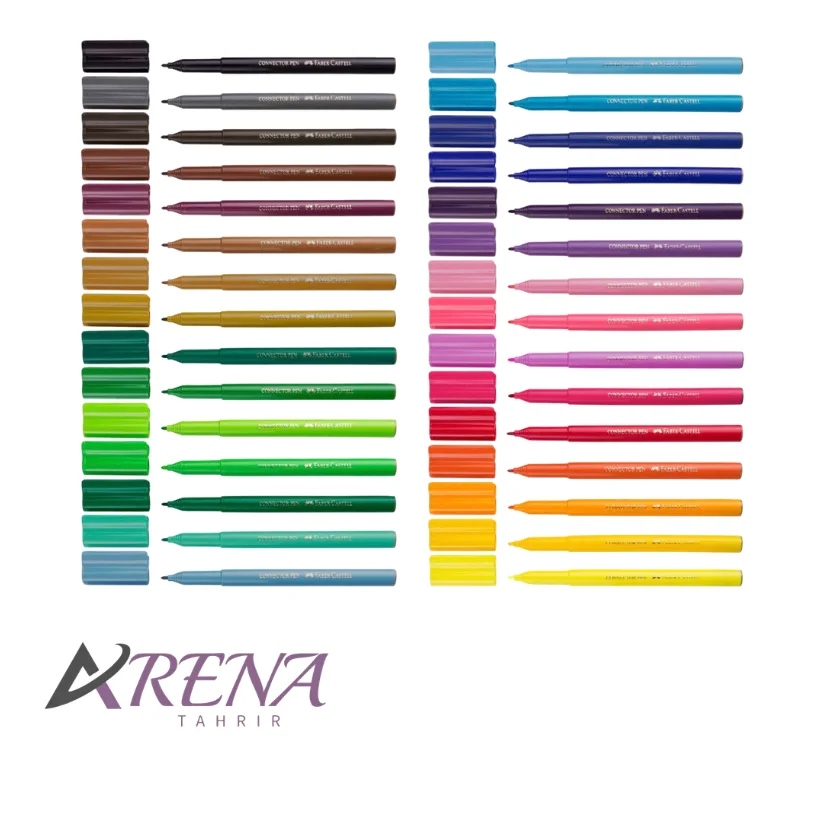 ماژیک درچسبان 30 رنگ فابر-کاستل