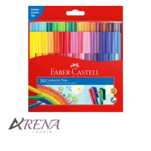 ماژیک رنگ آمیزی 30 رنگ فابر-کاستل مدل Connector Pens